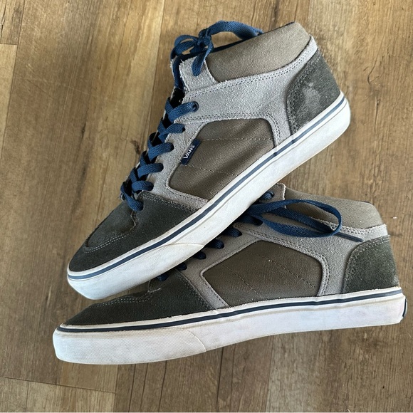 Vans Mens Ellis Mid Two Tone Skate Sneakers - Picture 5 of 12